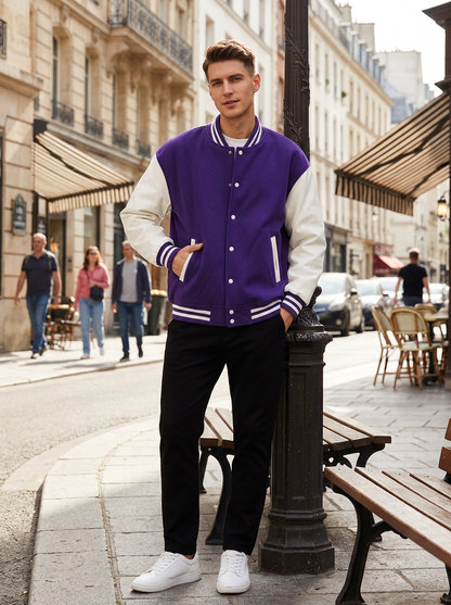 Retro College Inspired Fit Jacket