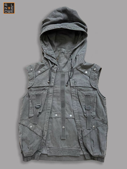 Unisex Heavy Crafted Outerwear Vest