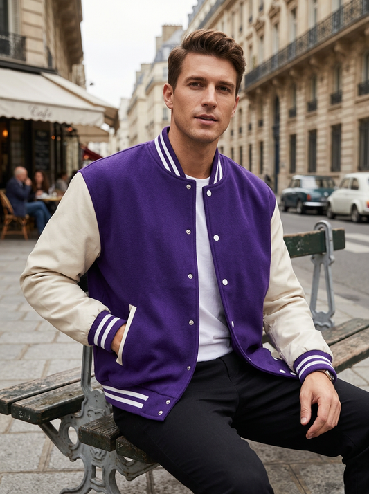 Retro College Inspired Fit Jacket