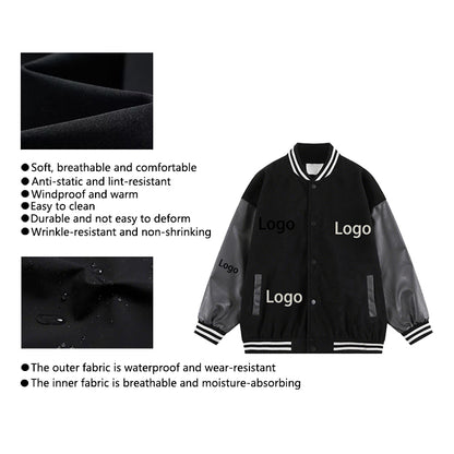 Retro College Inspired Fit Jacket
