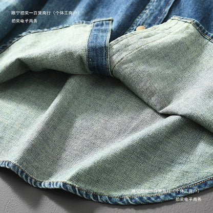 Men’s Classic Washed Denim Shirt